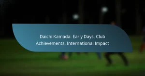 Daichi Kamada: Early Days, Club Achievements, International Impact