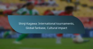 Shinji Kagawa: International tournaments, Global fanbase, Cultural impact